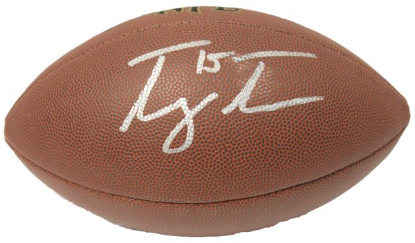 tim tebow autographed football