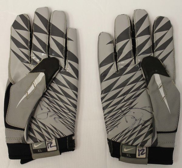 Tavarres King Autographed Nike Game Used Gloves