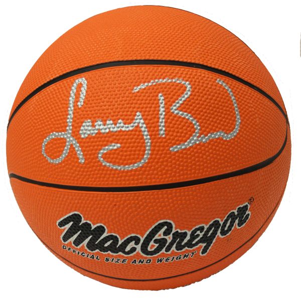 Larry Bird Autographed Basketball