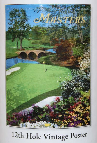 12th Hole Vintage Poster - Augusta National Golf Club