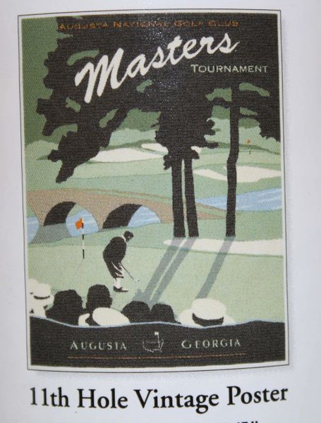 11th Hole Vintage Poster - Augusta National Golf Club