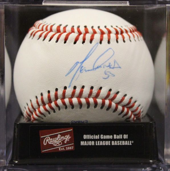 Melky Cabrera Autographed, Official League Rawlings Baseball - JSA Authenticated K27438
