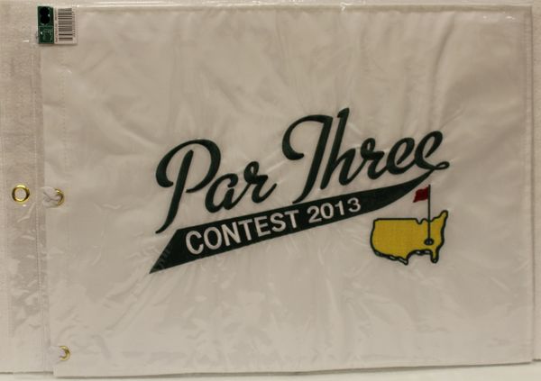 2013 Masters Par 3 Contest Pin Flag