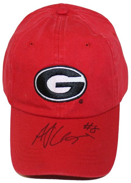 AJ Green #8 Autographed University of Georgia Bulldog Hat