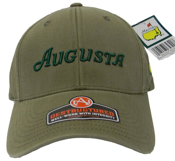 Non-Dated Destructured, "Augusta" Cap, British Khaki