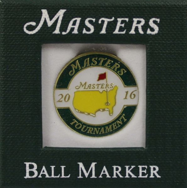 2016 Masters Tournament Flat Ball Marker