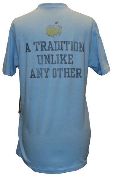 2016 Masters "A Tradition Unlike Any Other" T-Shirt, Light Blue Undated - '47 Brand