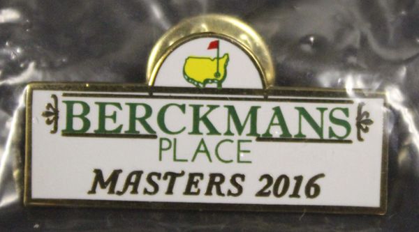 2016 Berckmans Place Pin