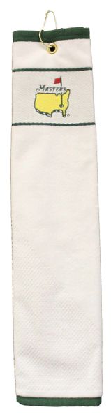 2017 Masters Golf Towel - White