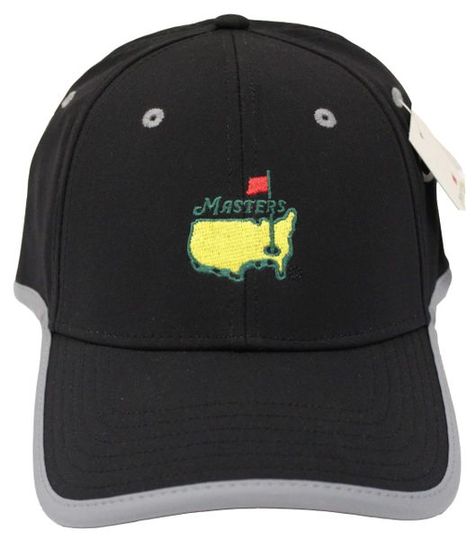 2017 Non-Dated Masters Performance Hat, Black/Grey