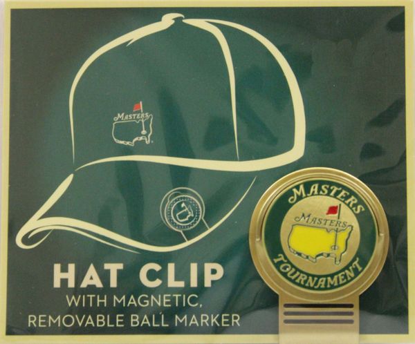 2017 Non-Dated Masters Hat Clip With Magnetic Removable Ball Marker