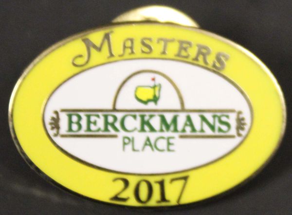 2017 Berckmans Place Pin