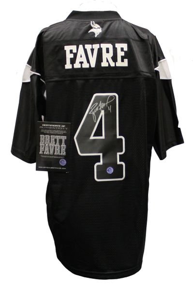 brett favre signed jersey framed