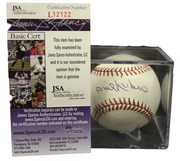 Phil Niekro Signed Official Major League Baseball - JSA Authenticated