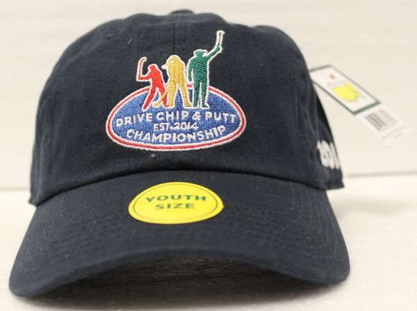 2014 Dated Masters Drive Chip & Putt Slouch Hat, Youth Size, Navy