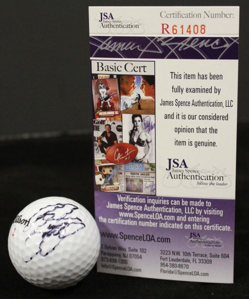 Rickie Fowler Autographed Golf Ball, JSA Authenticated