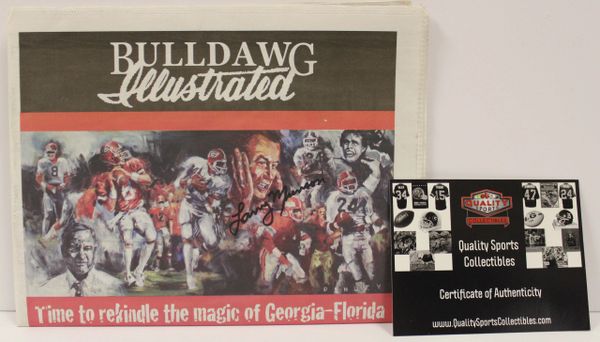 Larry Munson Signed 2008 Bulldawg Illustrated