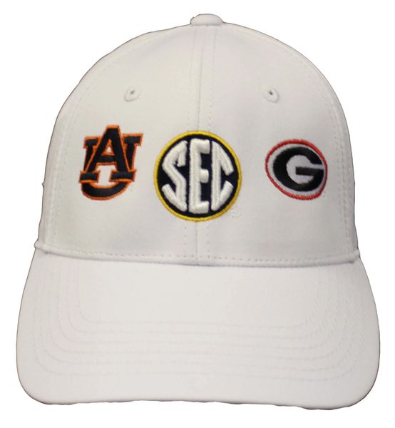 2017 SEC Championship Hat Georgia Vs Auburn- Fitted M/L
