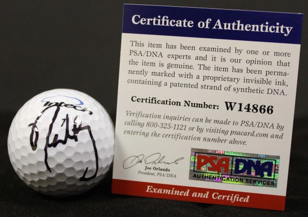Nick Watney Signed Golf Ball - PSA/DNA Authenticated