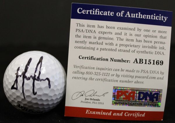 Trevor Immelman Signed Golf Ball - PSA/DNA Authenticated