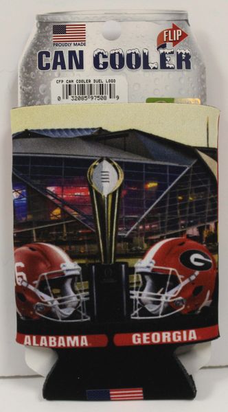 2018 National Championship 2-Sided Design Can Cooler - Alabama vs Georgia