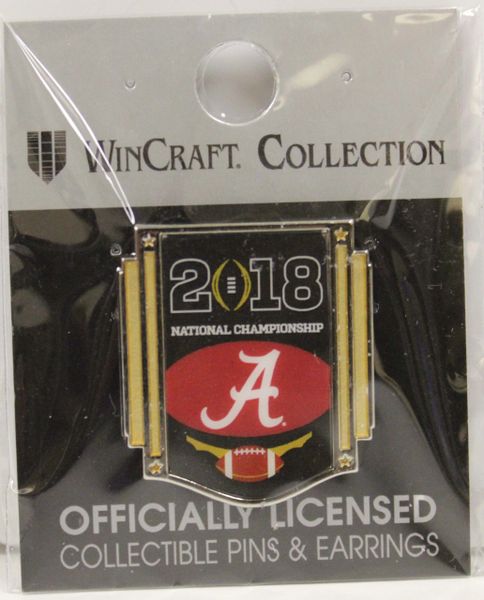 2018 National Championship Alabama Collectible Pin