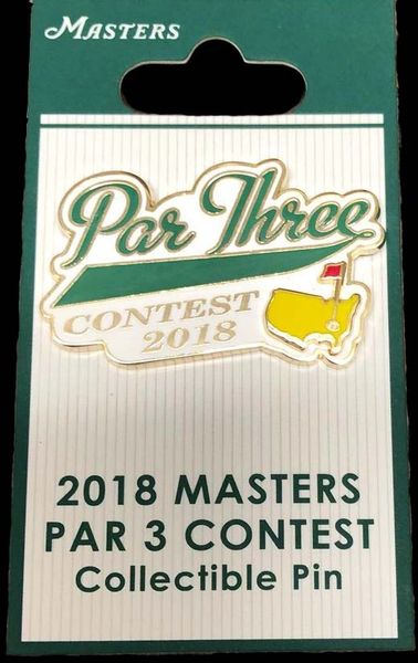 2018 Masters Par Three Commemorative Pin