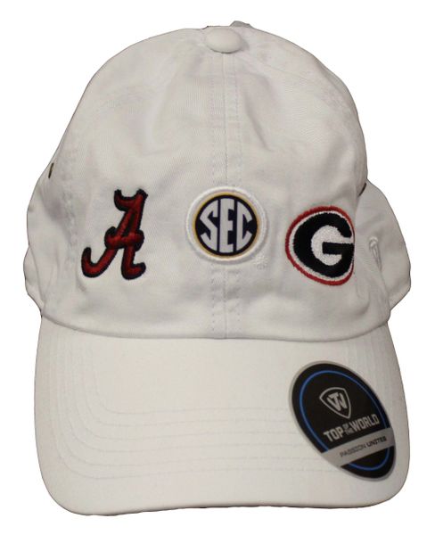 2018 SEC Championship Hat With UGA & Bama Logo