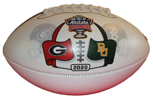 2020 Sugar Bowl UGA vs BU Full Size Football