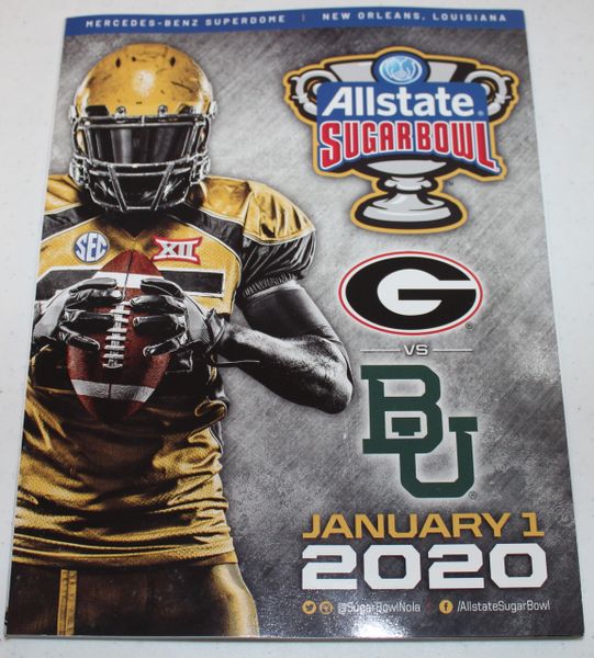 2020 Sugar Bowl UGA vs BU Program