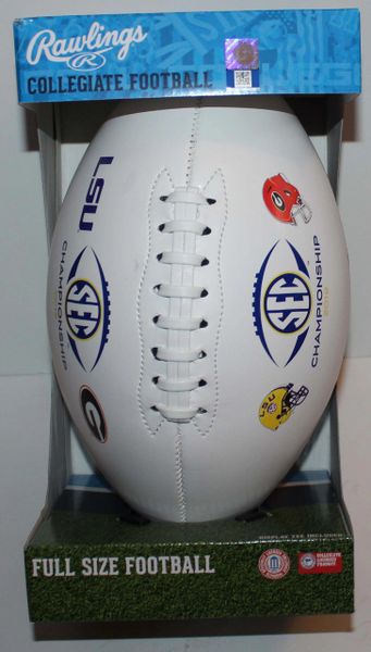 2019 LSU VS UGA SEC Championship Full Size Football