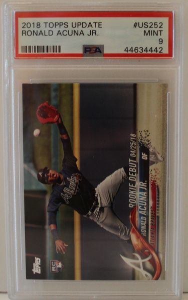 2018 Topps Update, Ronald Acuna Jr., PSA 9 (44634442)