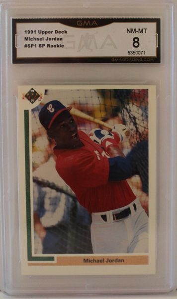 Michael Jordan Baseball Rookie Card 1991 Upper Deck #SP1