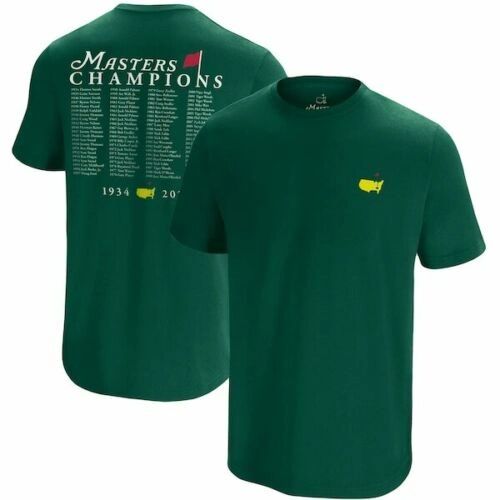 2020 Masters Champions Shirt, Short Sleeve, Evergreen