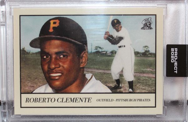 1972 Topps #310 Roberto Clemente In-Action (Pirates)