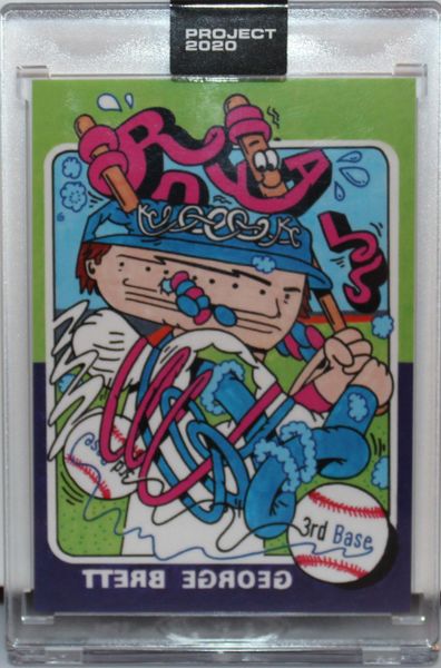 Topps Project 2020 #133 George Brett Royals 1975 Card by Ermsy