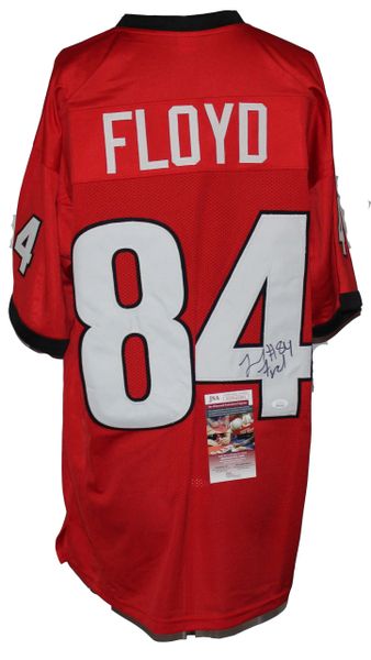 Leonard Floyd Signed #4 Jersey Number - JSA Authenticated