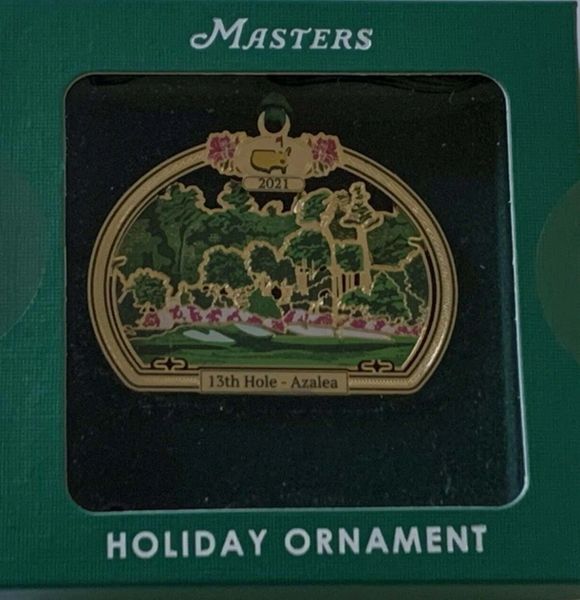2021 Masters Holiday Ornament - 13th Hole - Azalea