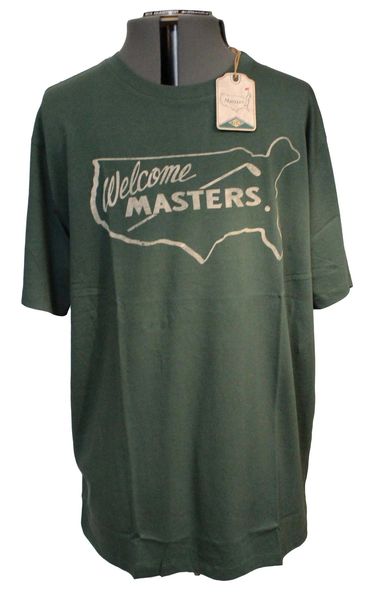 Non-Dated, Welcome MASTERS T-Shirt, Color Pine