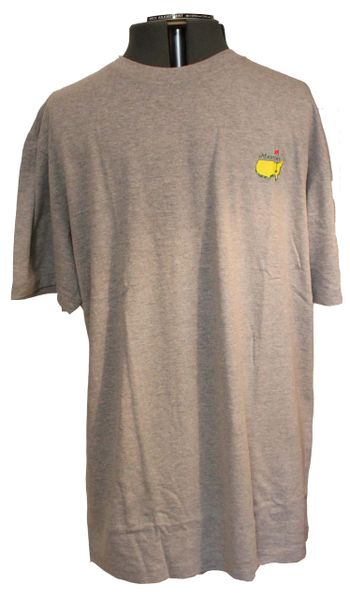 2021 MASTERS T-Shirt With Logo And Date On Back, Heather Gray, XLG