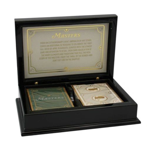 Masters Deluxe Playing Cards with Laquered Box