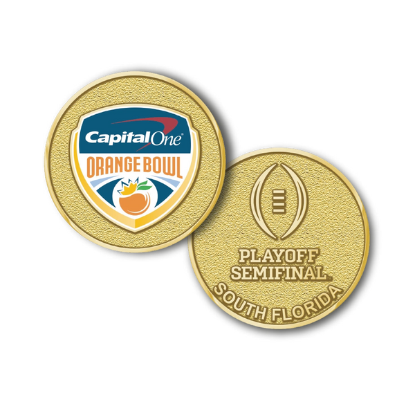 2021 Capital One Orange Bowl UGA Vs Michigan Commemorative Coin