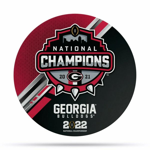 2021 National Champions Georgia Bulldogs Round Pennant