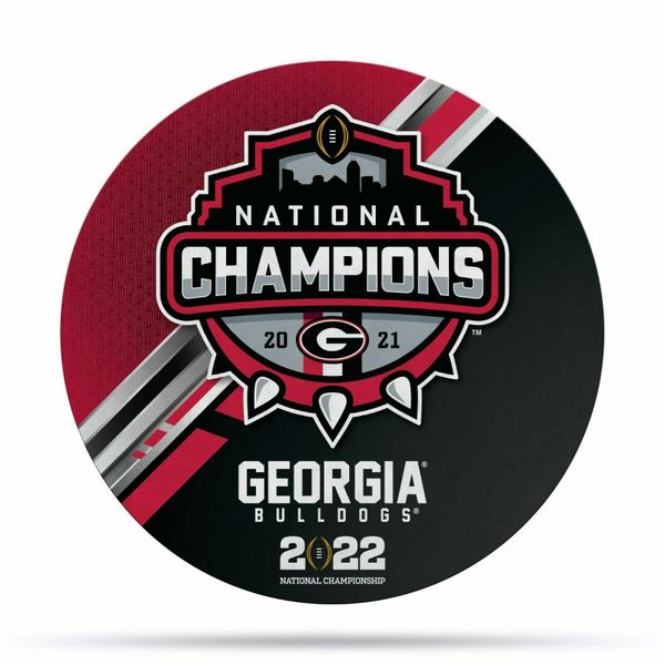 Highland Mint Georgia Bulldogs College Football Playoff 2021 National  Champions 12'' x 20'' Framed Banner Photo