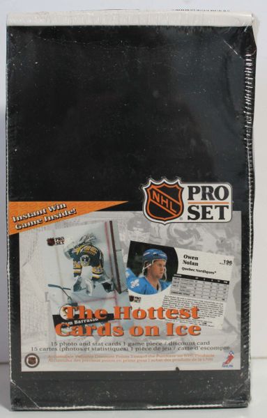 1991-1992 Pro Set NHL Hockey Cards Factory Sealed Wax Box US Edition