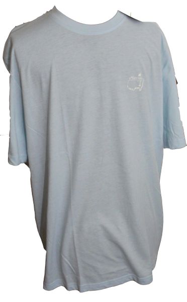 2022 Non-Dated Front Masters Logo With A Tradition Like No Other On Back, Light Blue, XL