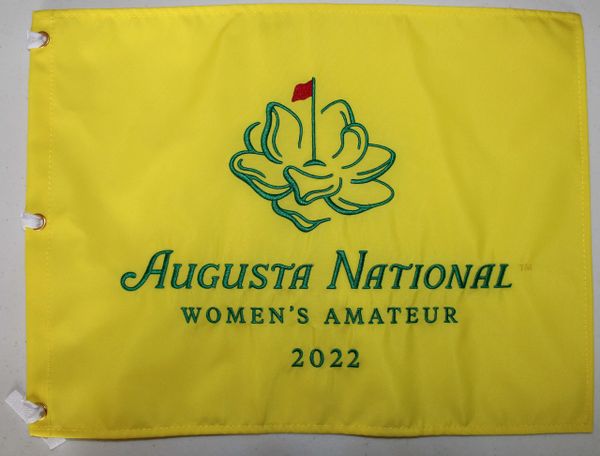 2022 Dated Augusta National Women's Amateur Pin Flag