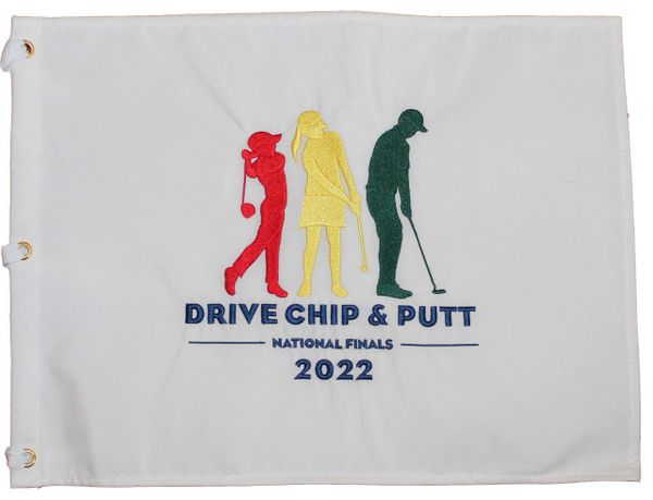 2022 Dated Drive Chip & Putt National Finals Pin Flag