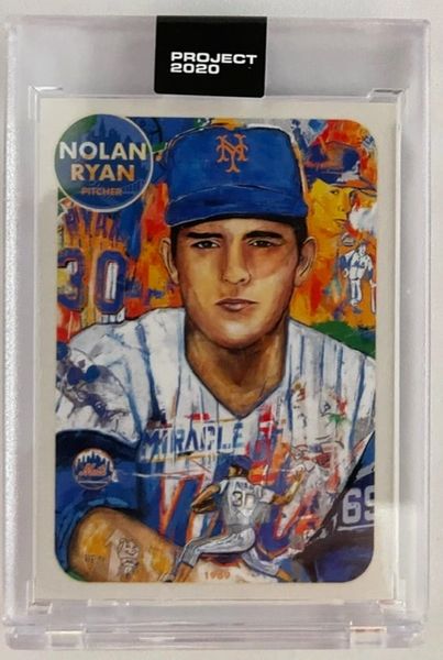 Topps Project 2020 #67 Nolan Ryan Mets 1969 Card Designed By Andrew Thiele
