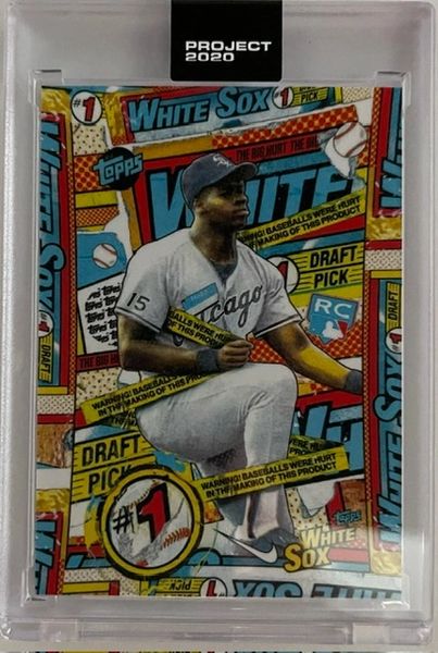 Topps Project 2020 # 160 Frank Thomas White Sox 1990 Card Designed By Tyson Beck